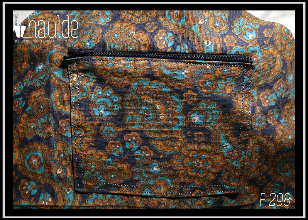 poche intérieure zippée